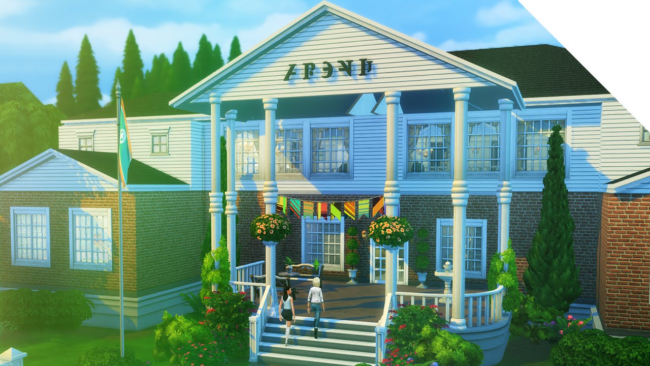 The Sims 4 Speed Build — Sorority House