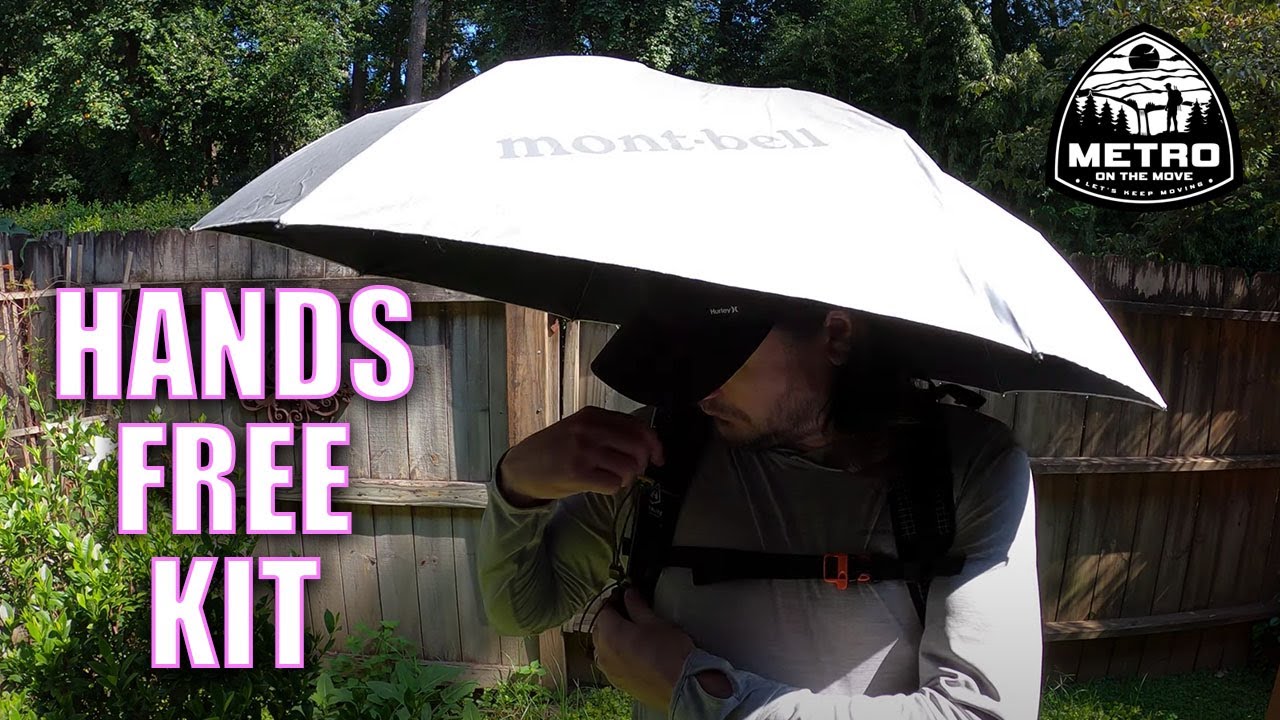 Six Moon Designs Hands Free Umbrella Kit - How To Stay Dry
