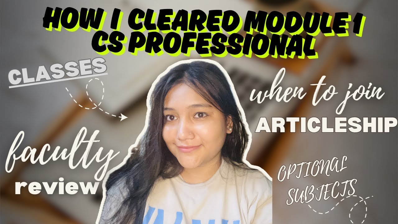 How I Cleared CS Professional Group 1 🎓 | My Secret Strategy | The Ultimate Study Plan
