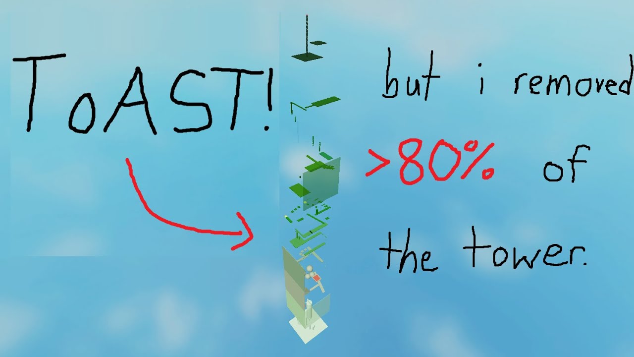 tower of annoyingly simple trials: least parts