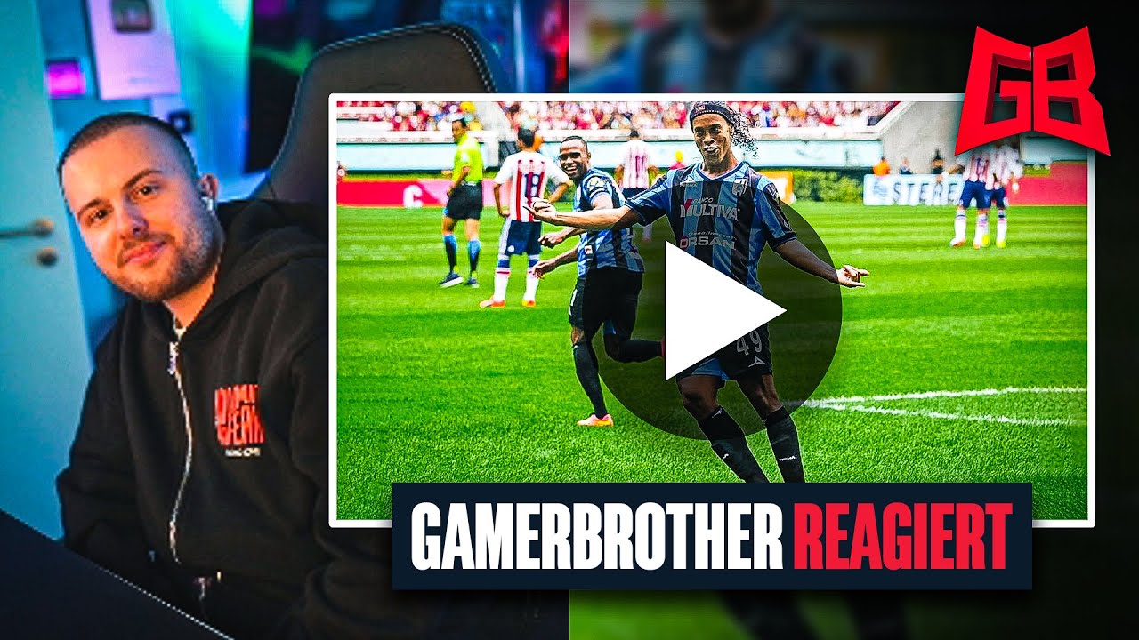 GamerBrother REAGIERT auf das ERSTE UND LETZTE TOR von FUSSBALL LEGENDEN 😱