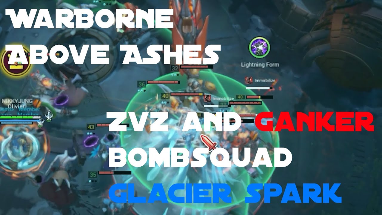 ZvZ and Ganker Highlight #2 | Warborne Above Ashes Bombsquad