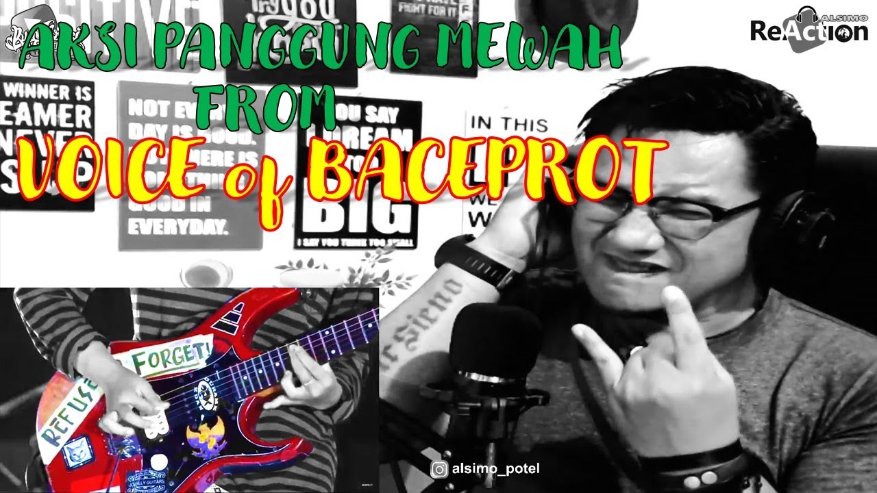 Reaction Voice of Baceprot Saat Live Performance Yang On Fire Tapi Sayang Penontonnya AFK