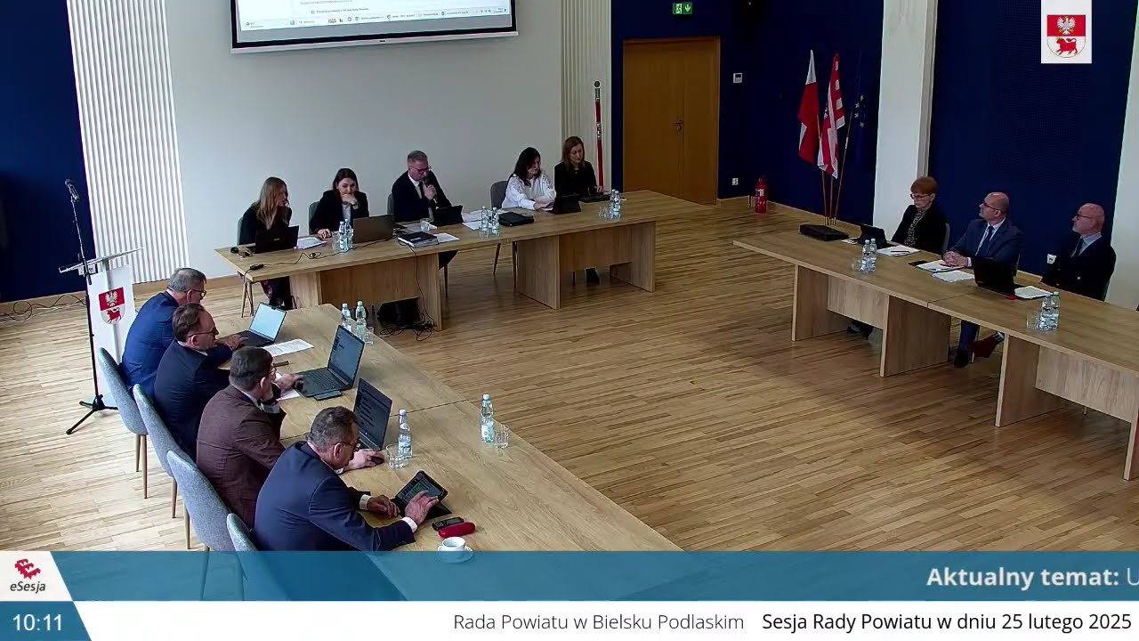 VIII sesja Rady Powiatu w Bielsku Podlaskim, 25 lutego 2025 r.
