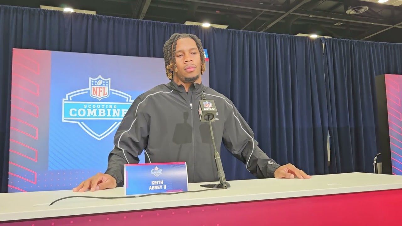 Jaguars Prospect and Arizona State DB Keith Abney II from the NFL Combine