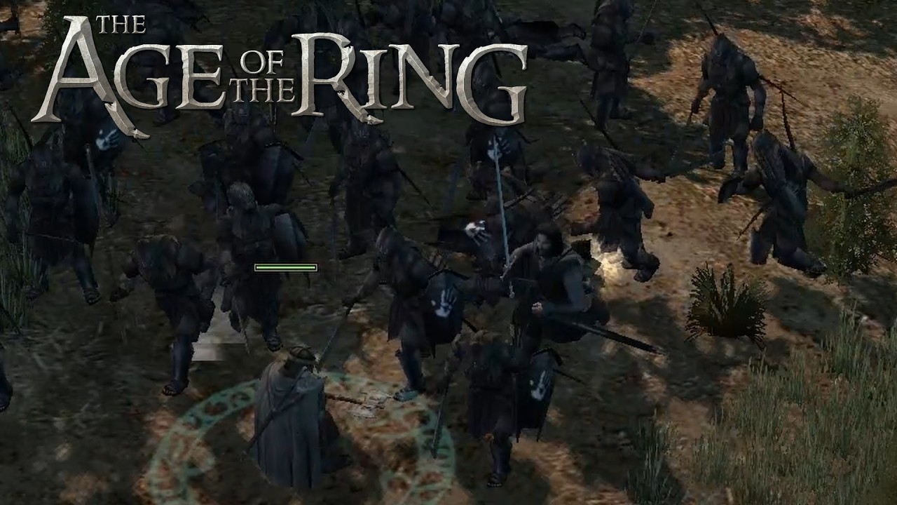 AGE OF THE RING | Amon Hen | Lord of the Rings | BFME Gameplay
