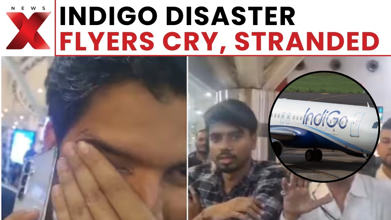 IndiGo Chaos at Bengaluru Airport: Massive Delays, Cancellations & Passengers in Panic | NewsX