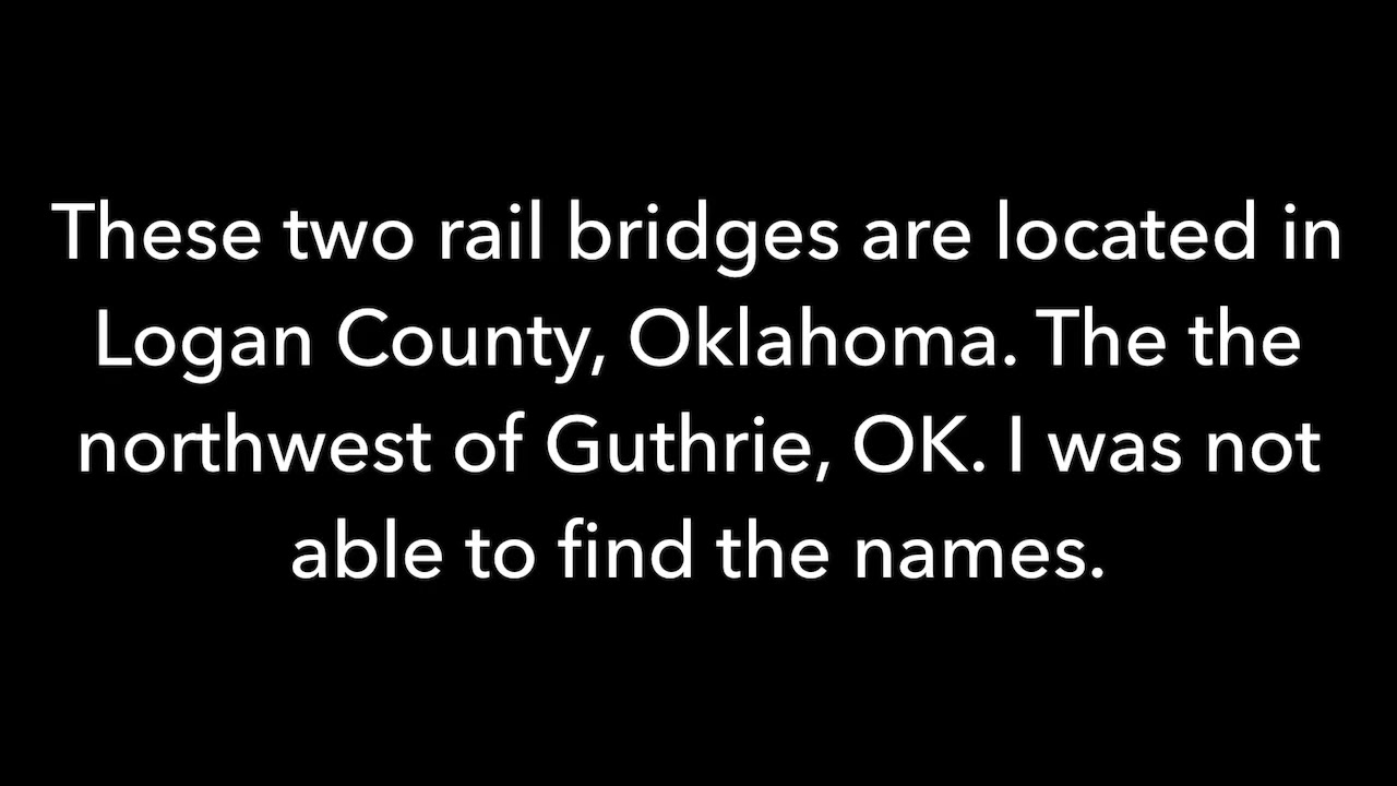 Two Cimarron River Bridges