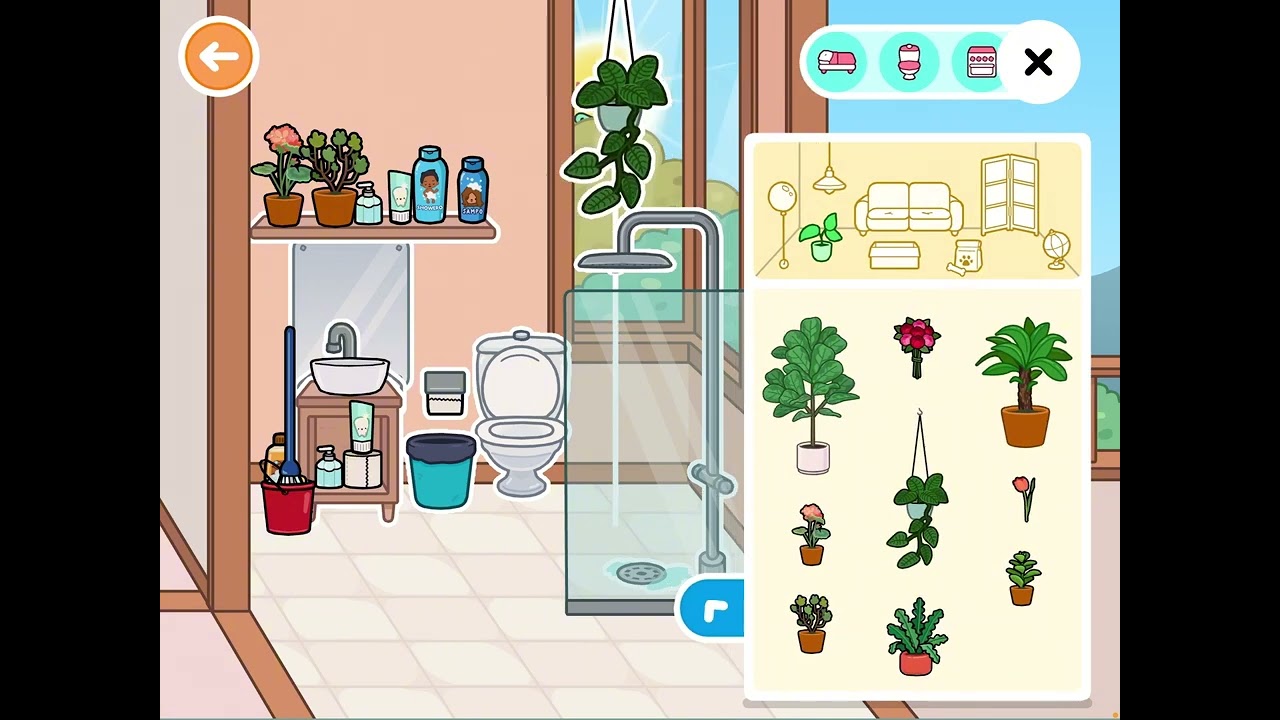 اليوم من سوي فيديو عن 🚽 الحمام في Toca Boca world 
