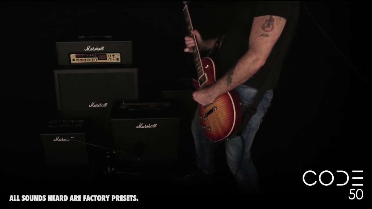 Marshall CODE  Product Demo   Series Overview