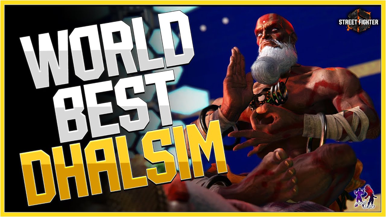 ⚡WORLD BEST DHALSIM ▰ STREET FIGHTER 6⚡