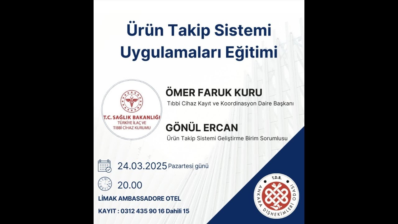 ÜRÜN TAKİP SİSTEMİ UYGULAMA EĞİTİMİ   24 03 2025