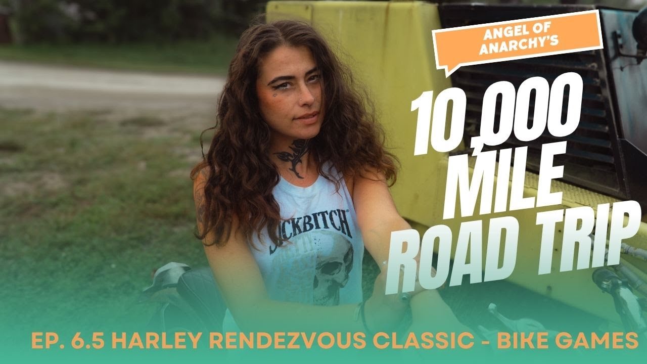 ПУТЕШЕСТВИЕ НА 10 000 МИЛЬ - ЧАСТЬ 6.5 МОТОЦИКЛЕТНЫЕ ИГРЫ HARLEY RENDEZVOUS CLASSIC