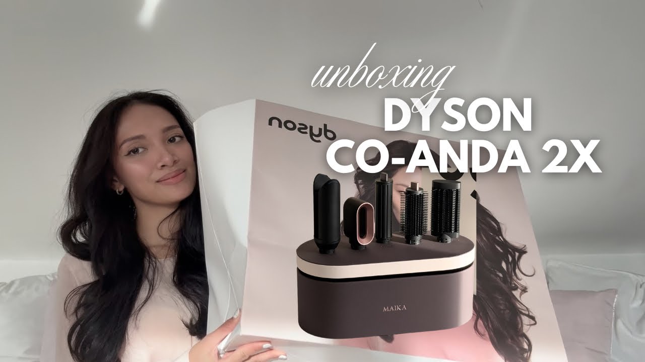 Dyson Unboxing 💕 | Dyson Airwrap Co-anda2x™️ multi-styler and dryer Rose Gold/Pink