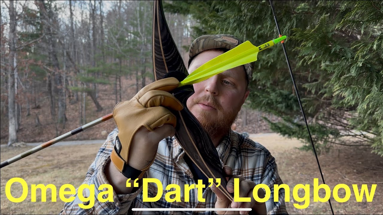 Новый день лука!!!! РАСПАКОВКА!! Длинные луки Omega «Dart». Традиционная стрельба из лука.