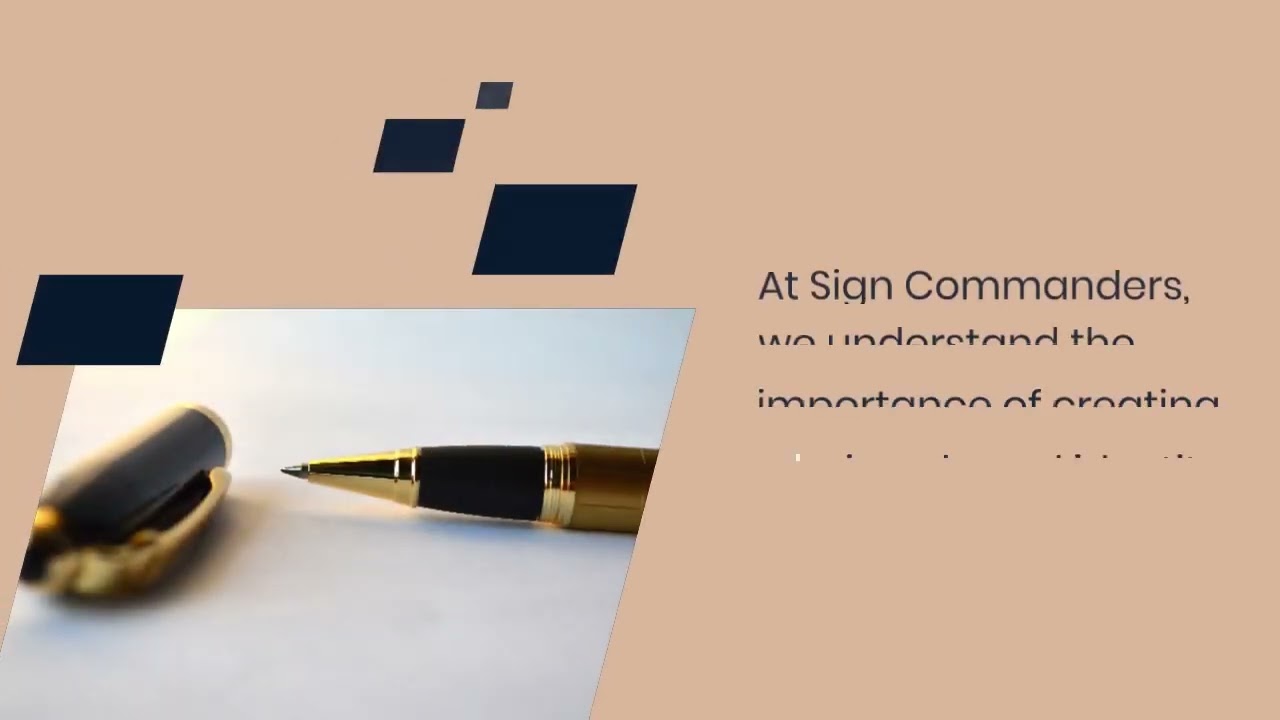 Custom Made Acrylic Signs Houston by Sign Commanders