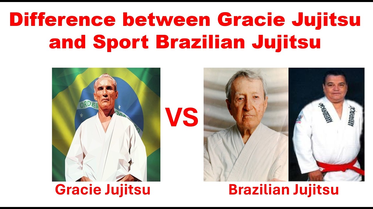 Difference between #graciejiujitsu and #brazilianjujitsu  Helio VS Carlson, Sport Vs Self Defense