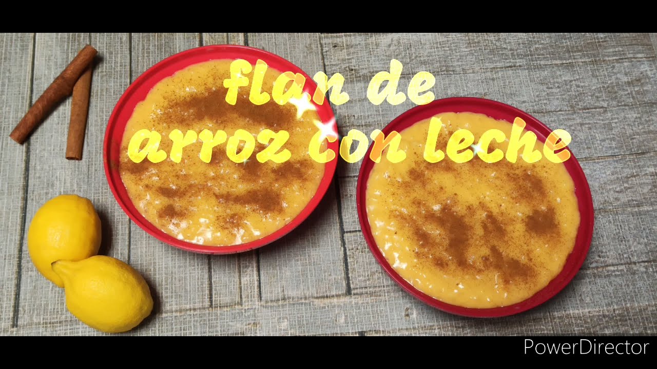 😱😋 FLAN de ARROZ con LECHE😋