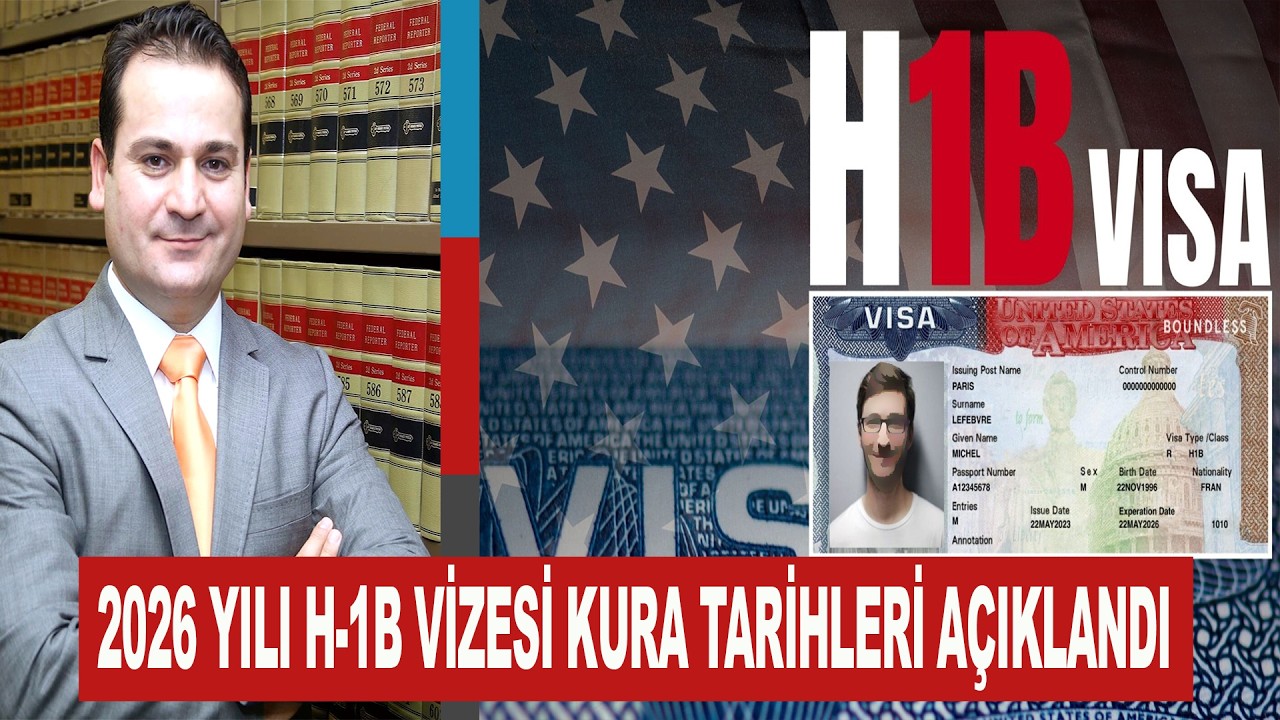 2026 YILI H-1B VİZESİ KURA TARİHLERİ AÇIKLANDI – BİLMENİZ GEREKENLER