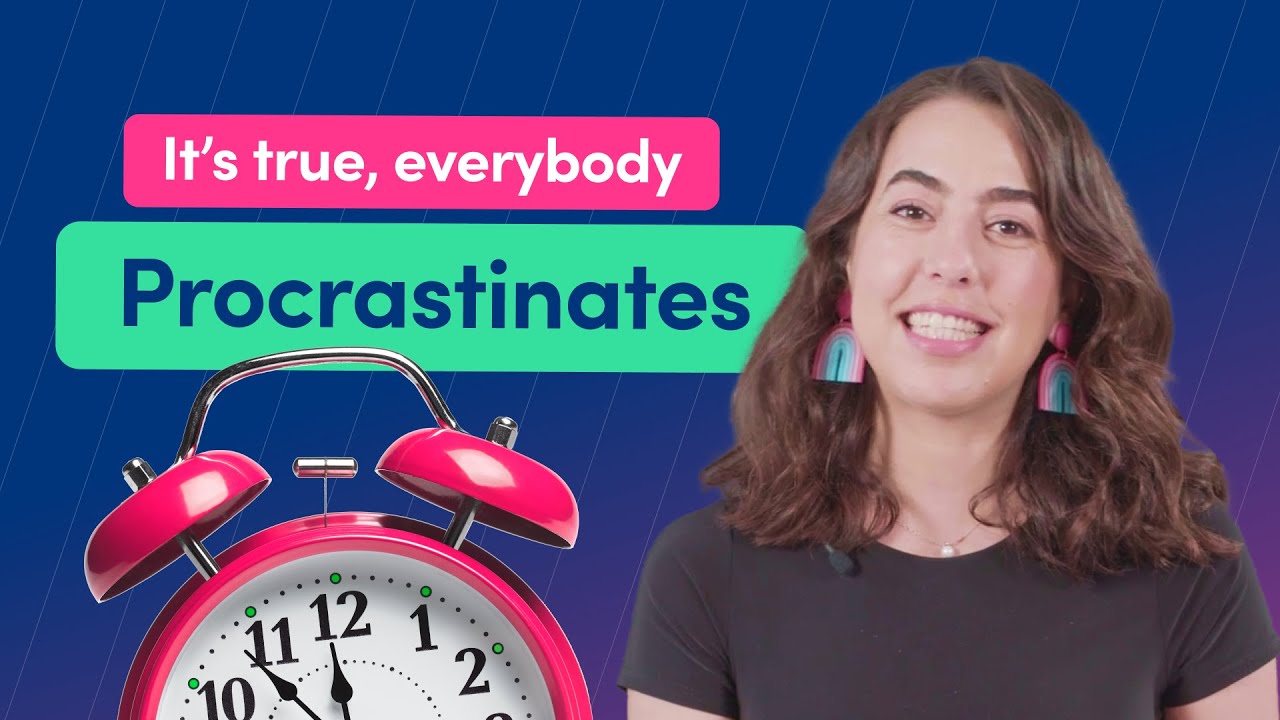 Emotions are the #1 reason for procrastination