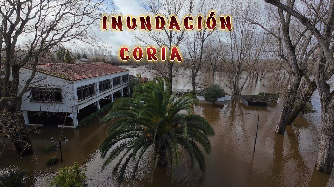 Inundacion en Coria Extremadura