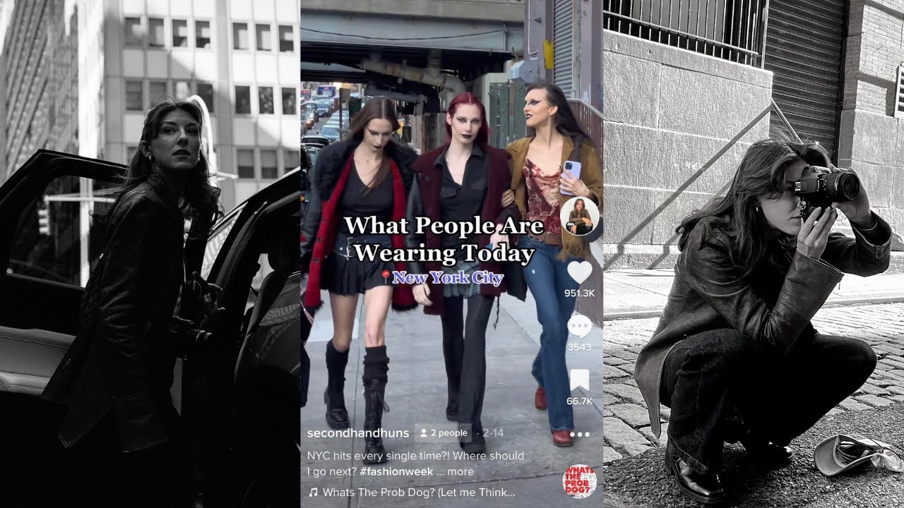 My first solo trip to New York Fashion Week to capture 'What People are Wearing Today' #ad