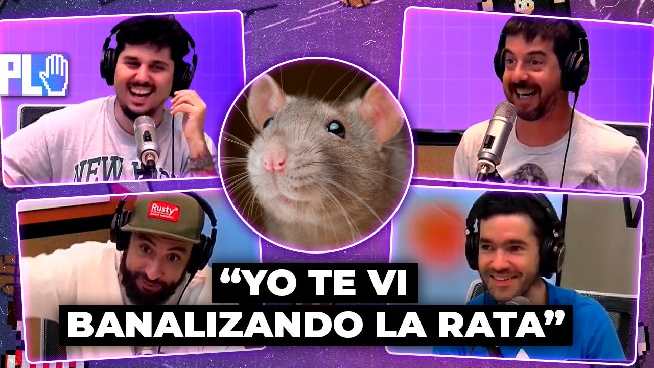 ROBER CONVIVE CON UNA RATA #ParenLaMano