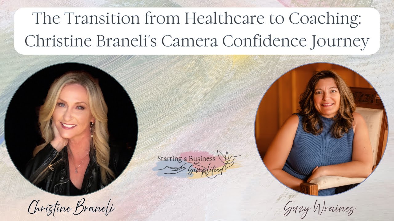 The Transition from Healthcare to Coaching: Christine Christine Braneli's Camera Confidence Journey.