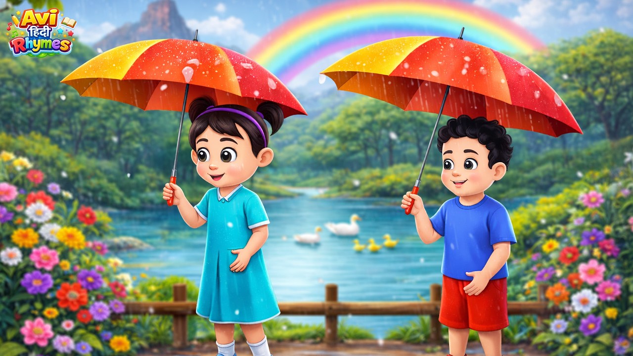 Ole Aaye Ole Aaye | ओले आये ओले आये + Many More Popular Rhymes For Kids | Hindi Rhymes