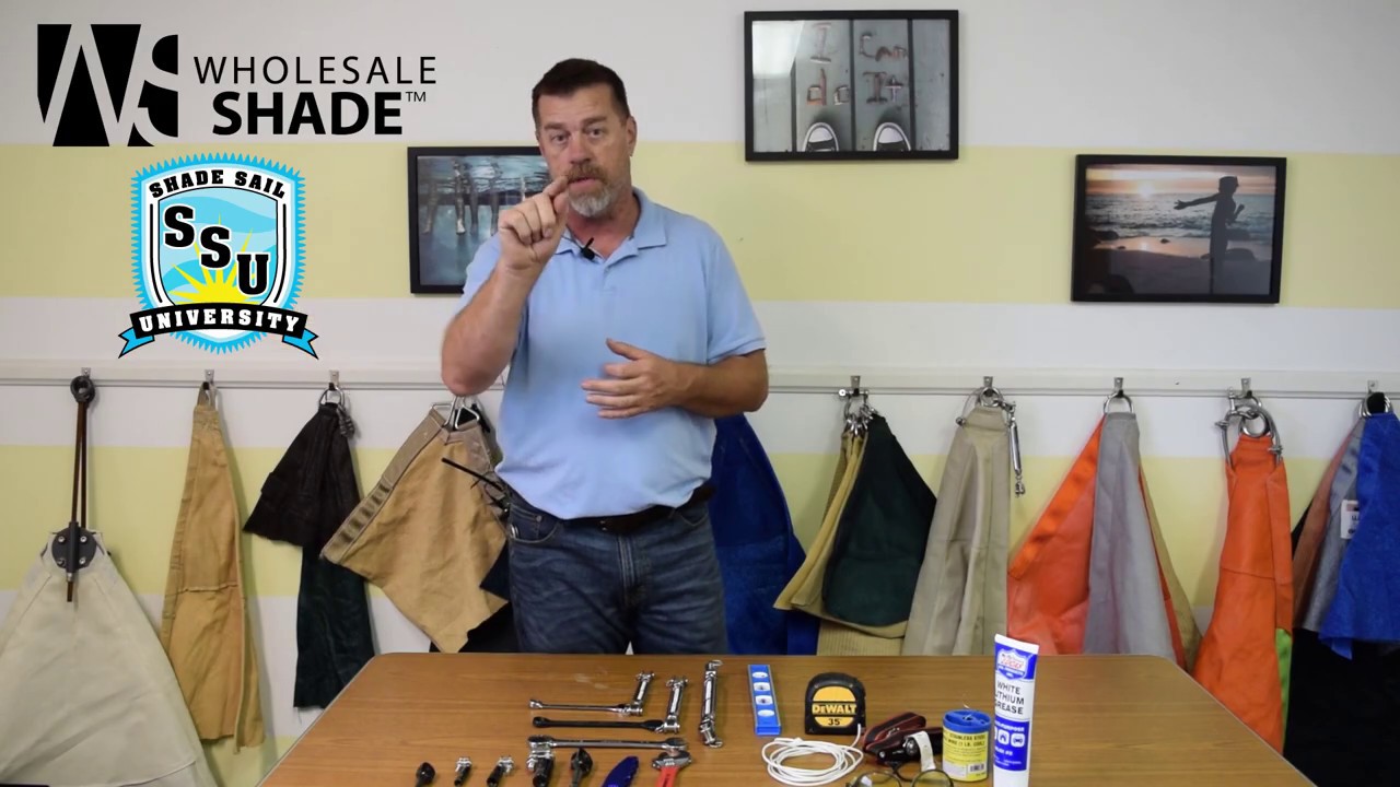 Shade Sail Installation Tool Kit