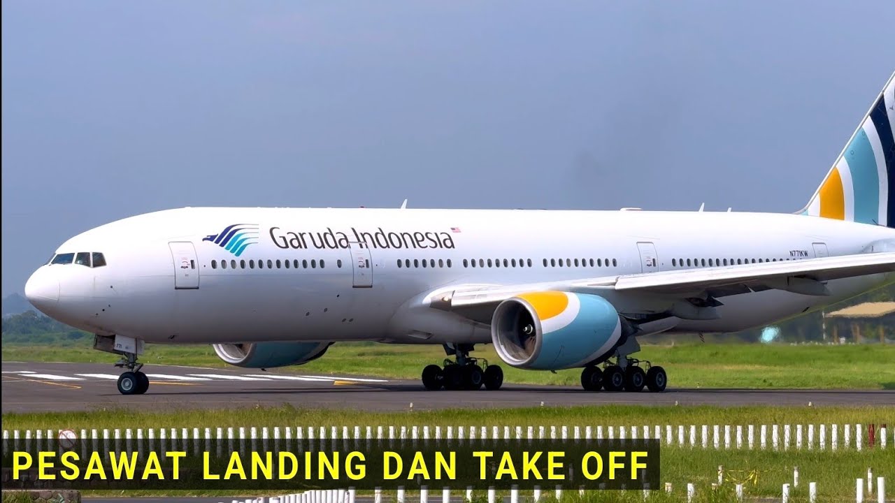 Nonton Pesawat Take Off dan Landing di Bandara Adi Soemarmo Solo, Plane Spotting Indonesia