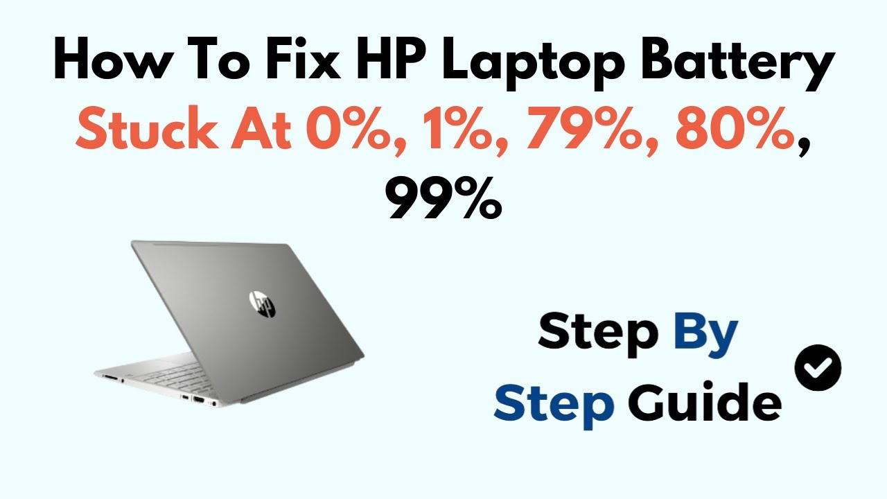 Как исправить зависание аккумулятора ноутбука HP на 0%, 1%, 79%, 80%, 99% в Windows 11