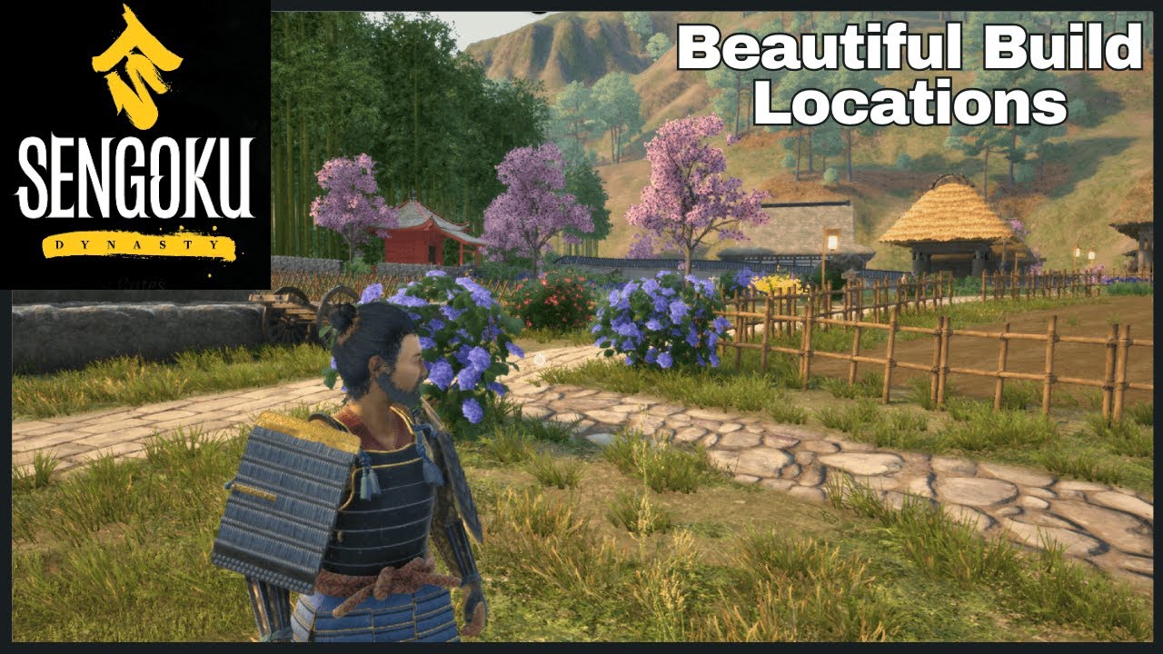 Find the BEST build location in this BEAUTIFUL survival game set in medieval Japan|Sengoku Dynasty