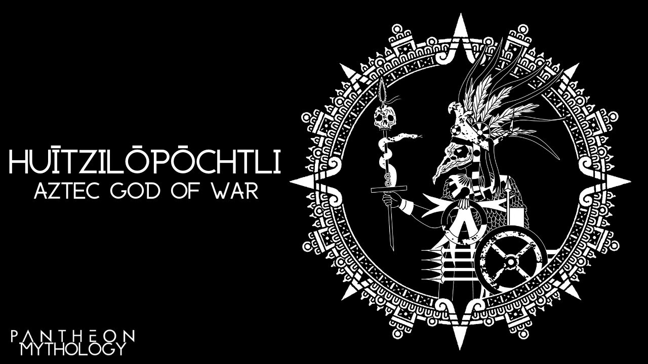 Huitzilopochtli - The Aztec God of War, The Sun and Human Sacrifice | Pantheon Mythology