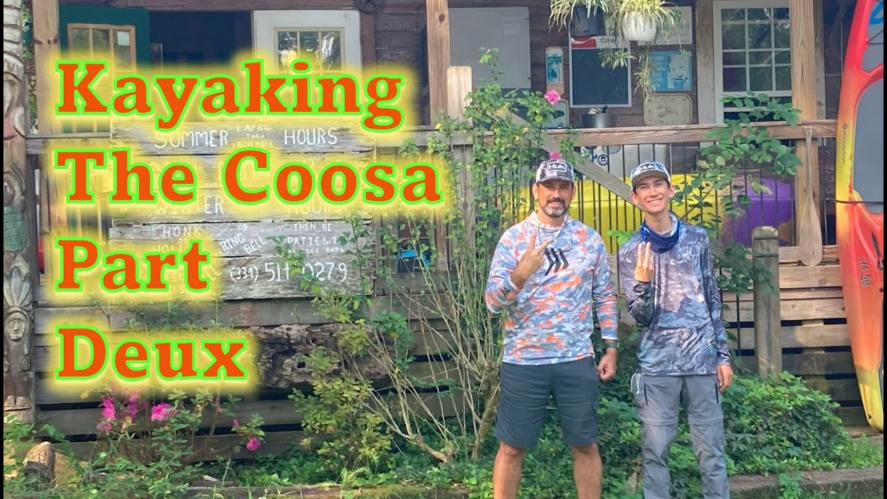Episode 12 We Return to Wetumpka for Another Coosa River Run #kayakfishing #whitewater
