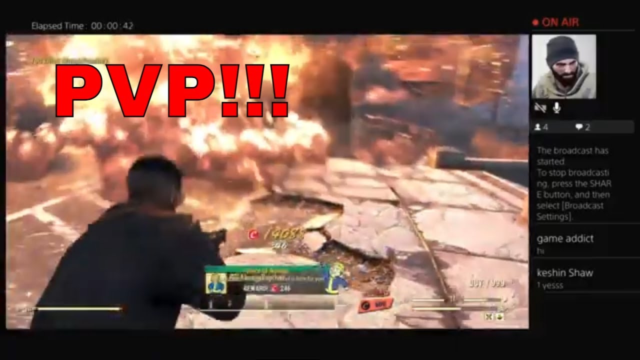 Day 1 Of Fallout 76 Survival Servers - Sandman Isn't a PVPER?! Looks like he was.