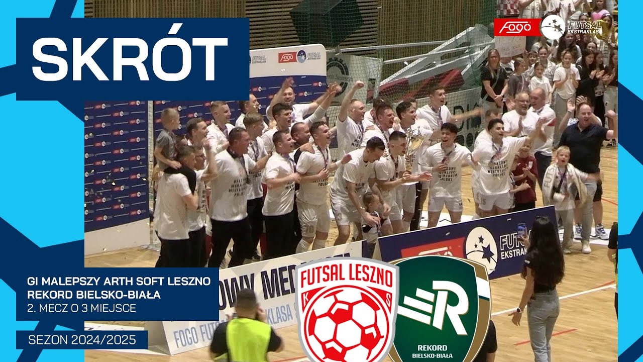 GI Malepszy Arth Soft Leszno - Rekord Bielsko-Biała |2:1|SKRÓT| 2. mecz o TRZECIE MIEJSCE (2024/25)