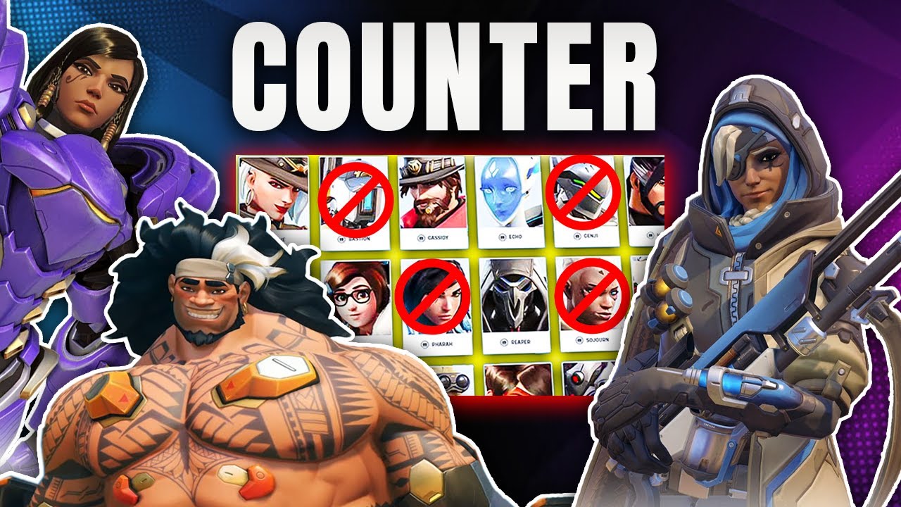 The OFFICIAL Overwatch 2 Counter Guide (2024) - Tanks, DPS and Supports