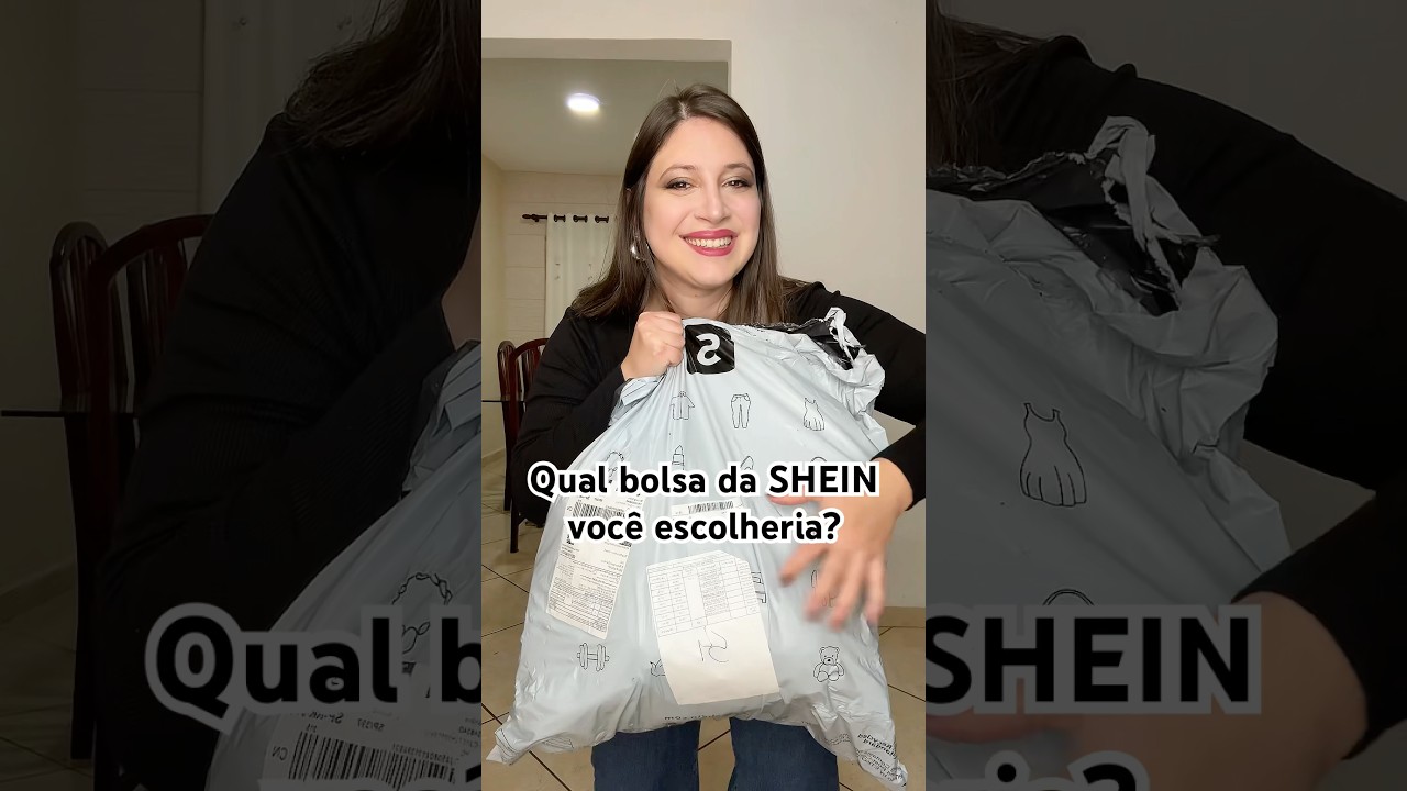 Qual bolsa da SHEIN voc&ecirc; escolheria?