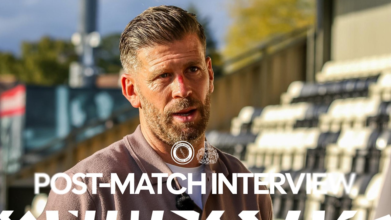 INTERVIEW | Luke Garrard post - Altrincham (H) | Enterprise National League | 3 October 2026