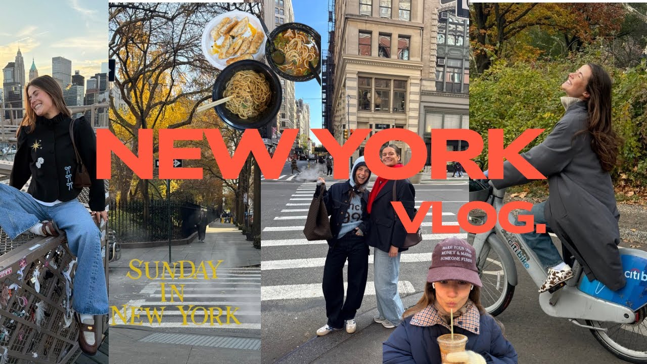 Mijn zus komt mij bezoeken in New York!
