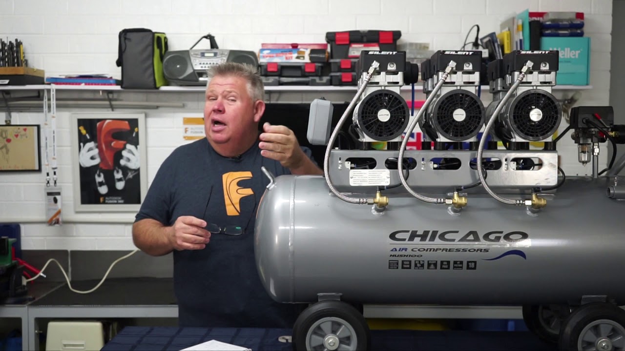 The QUIETEST Air Compressor on the MARKET? - Chicago Air Hush 100