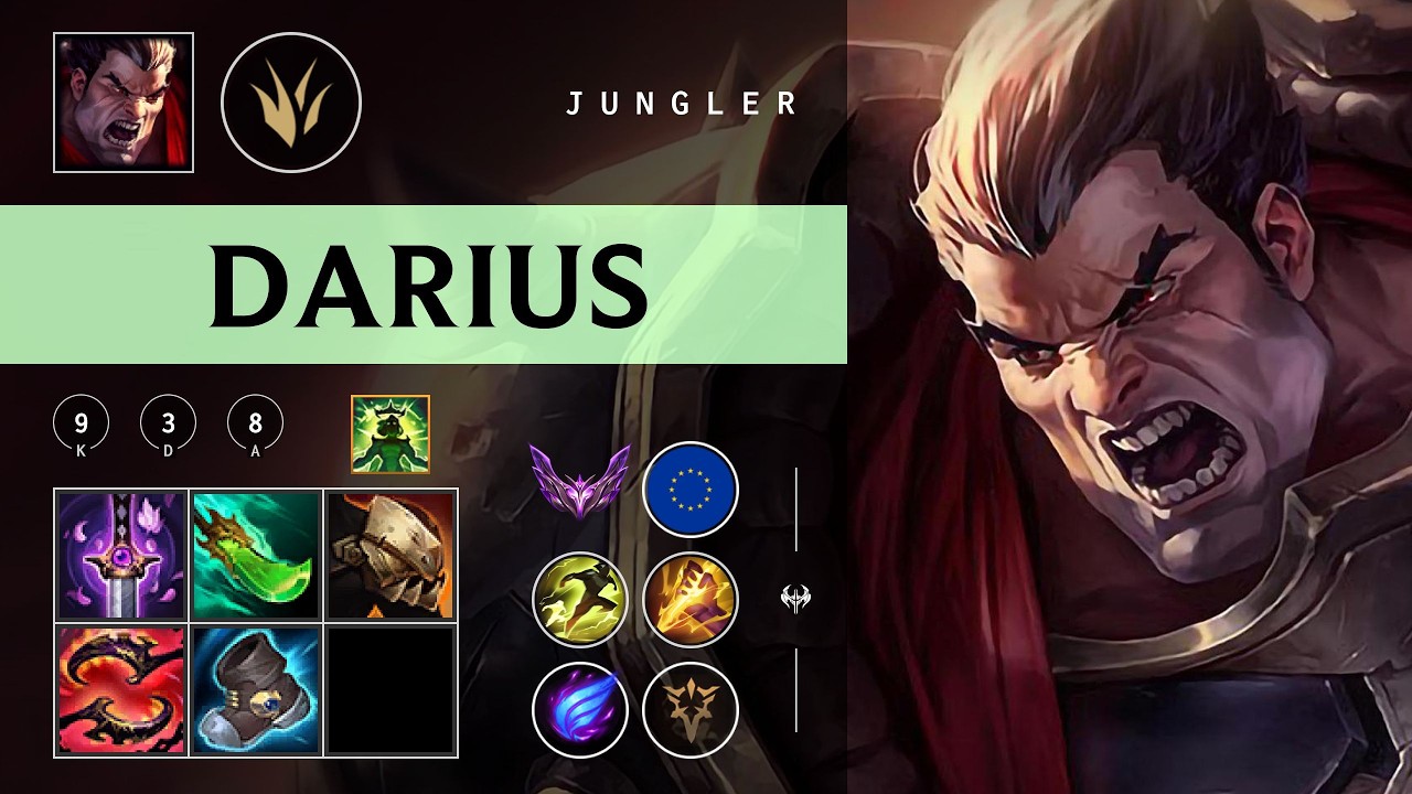 Darius Jungle vs Ivern - EUW Master Patch 26.05