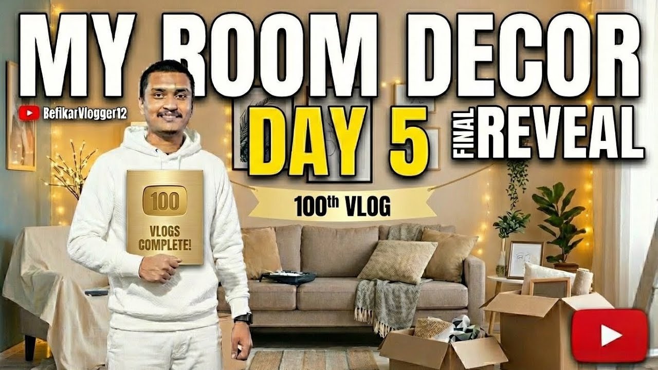 My Room is 70% Ready! 😍 Day 100 of 365 Challenge