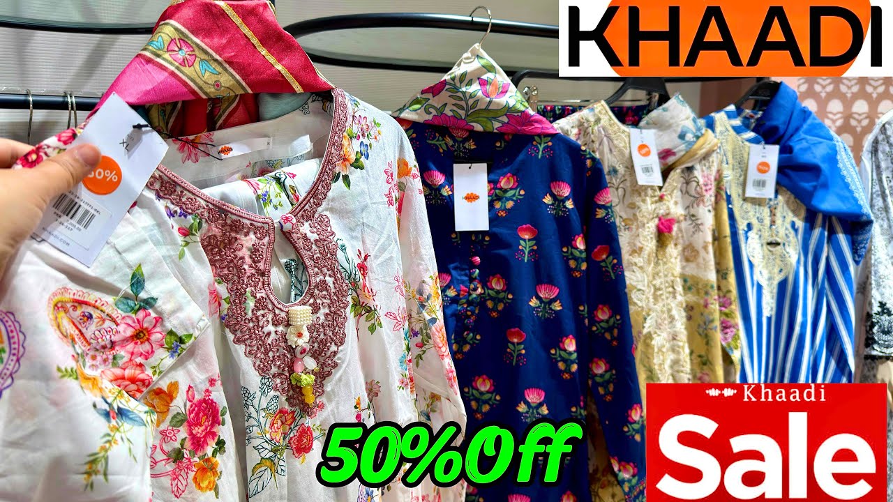 Khaadi Grand Clearence 50%Off Sale❤️😱Khaadi winter/Summer Season End Sale 2026