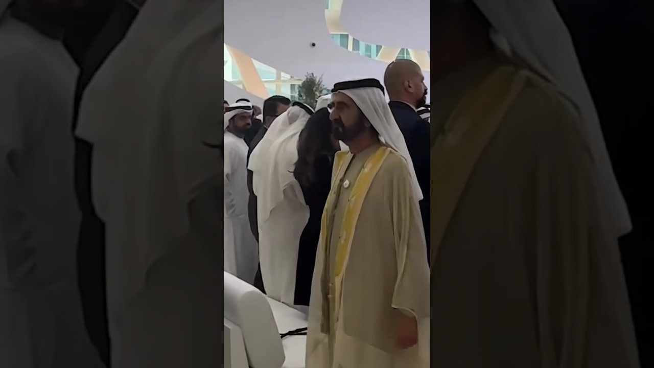 Sheikh Mohammed bin Rashid Al Maktoum At Great Arab Minds Awards #faz3 #fazza #shorts #arab #dxb #1m