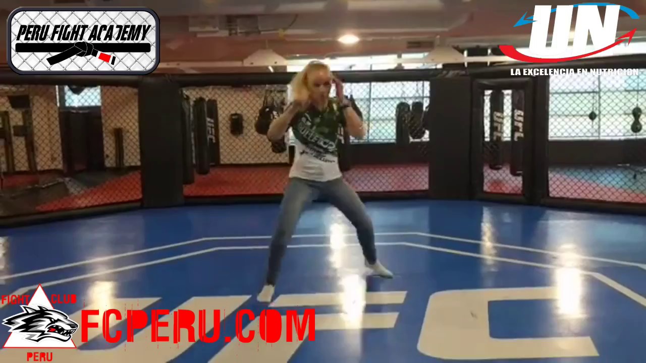 UFC Institute - Valentina Shevchenko haciendo un poco de sombra