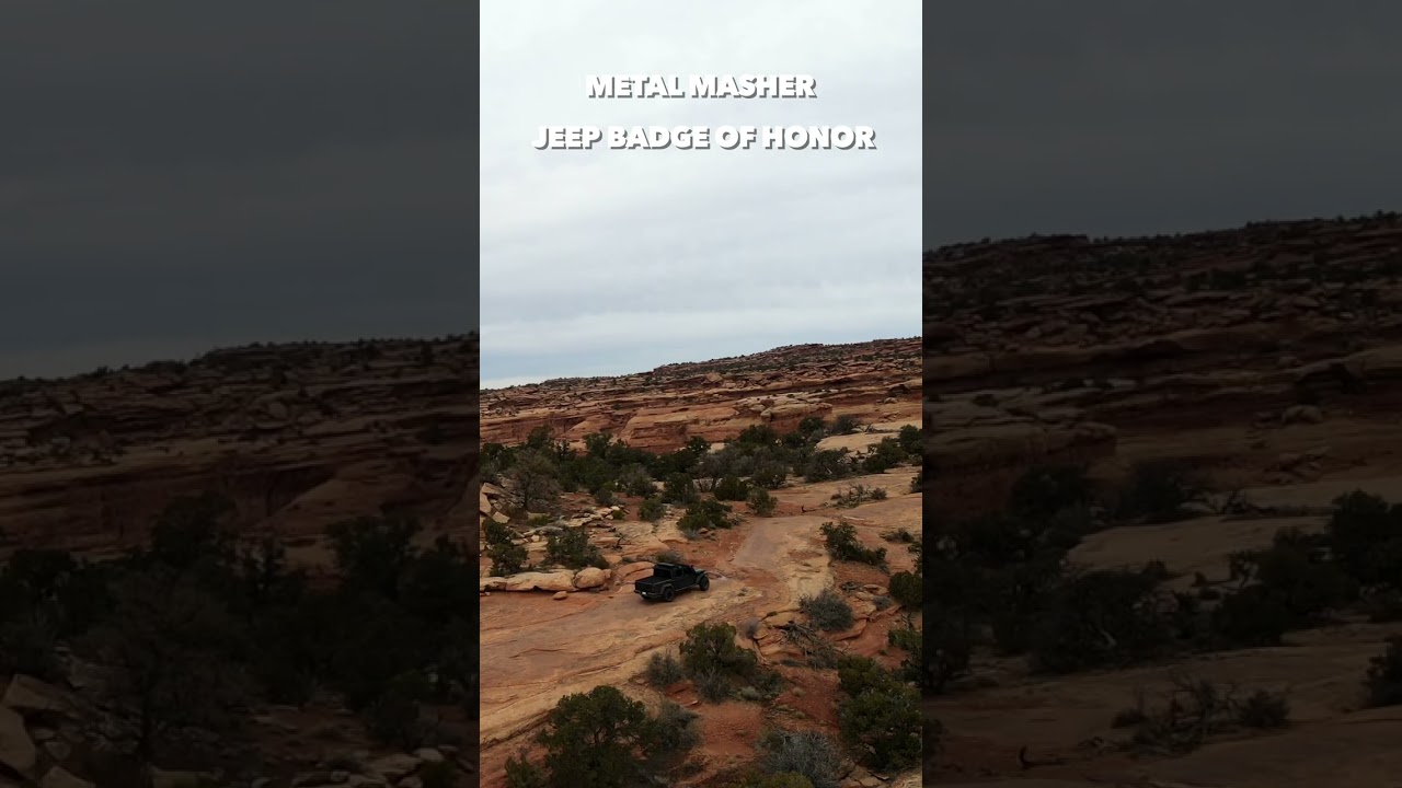 Jeep Gladiator Jeep Badge of Honor Metal Masher