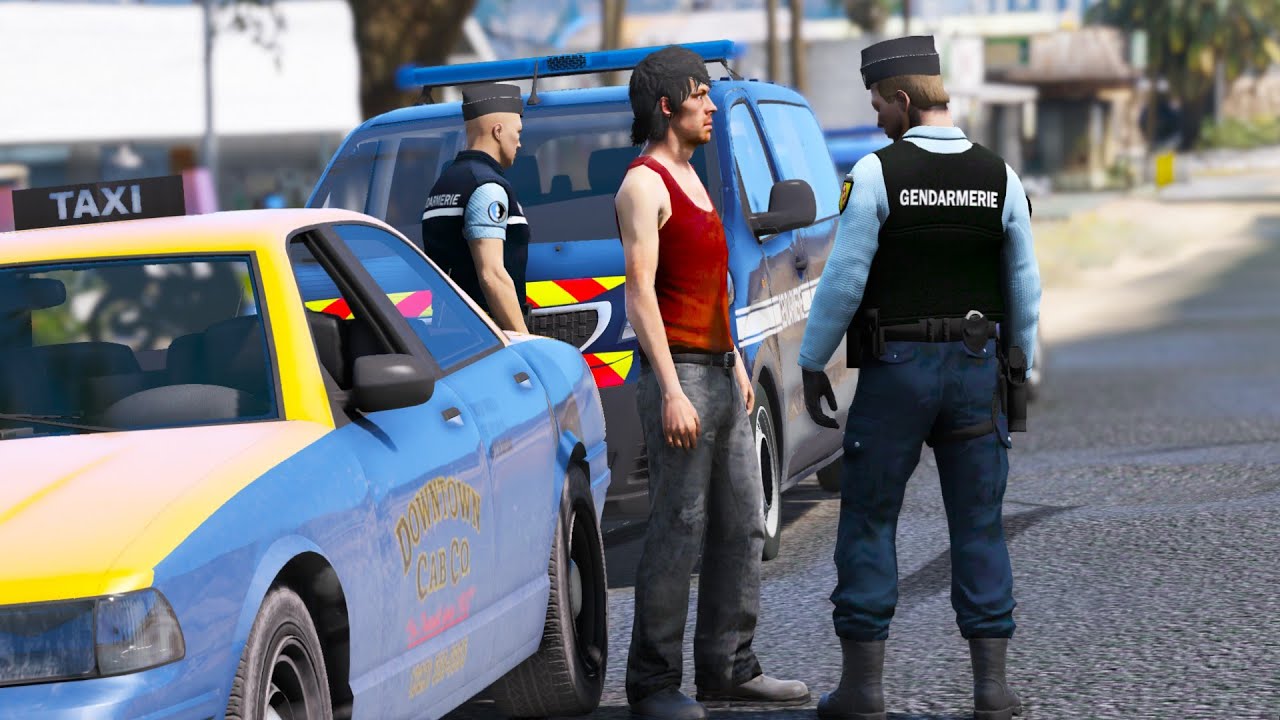 [GTA 5] UN TAXI KIDNAPPE SON CLIENT | LSPDFR #619
