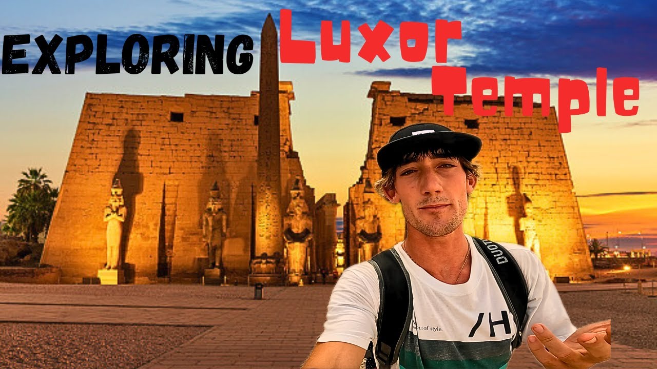 😱Exploring Luxor Temple!!🤯